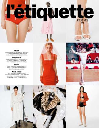 Couverture du magazine "L'ÉTIQUETTE FEMME" n°3