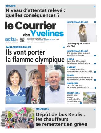 Couverture du magazine "Le Courrier des Yvelines Saint Germain" n°20240424