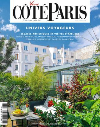 Couverture du magazine "Vivre Côté Paris" n°86