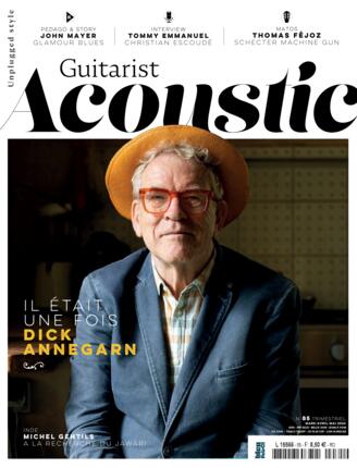 Couverture du magazine "Guitarist Acoustic" n°85