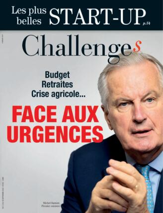 Couverture du magazine "Challenges" n°842