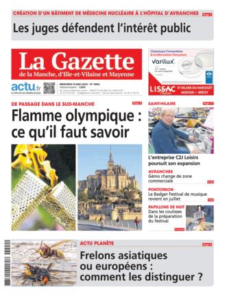 Couverture du magazine "La Gazette de la Manche : Saint-Hilaire" n°20240515