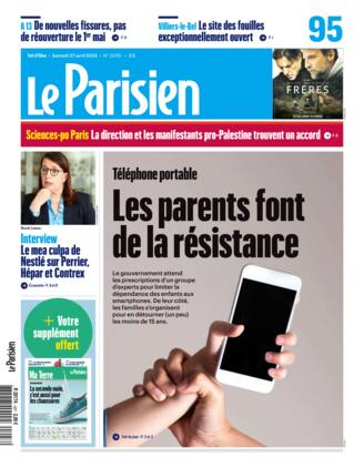 Couverture du magazine "LE PARISIEN 95" n°20240427