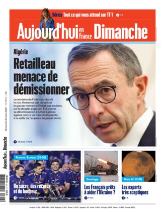 Couverture du magazine "AUJOURDHUI EN FRANCE" n°20250316