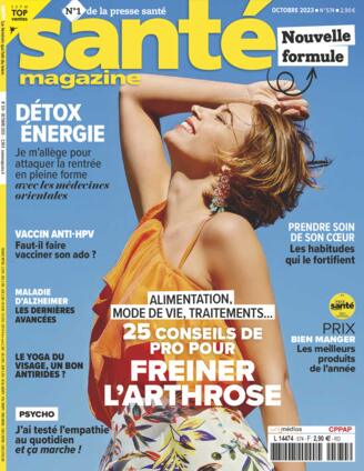 Couverture du magazine "Santé Magazine" n°574