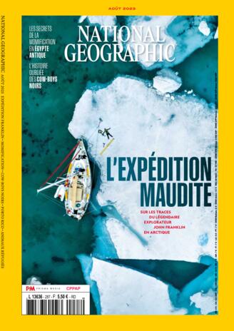 Couverture du magazine "National Geographic" n°287