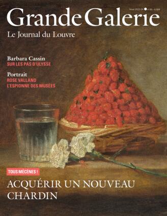 Couverture du magazine "Grande Galerie, le journal du Louvre" n°65
