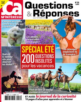 Couverture du magazine "Titre Ça M’intéresse Question Réponse" n°35