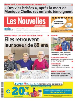 Couverture du magazine "Les Nouvelles - L’Echo : Sablé/Sarthe" n°20250313