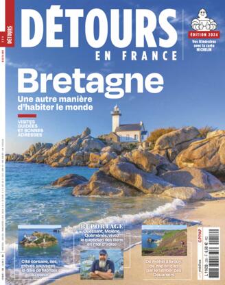 Couverture du magazine "Détours en France" n°256