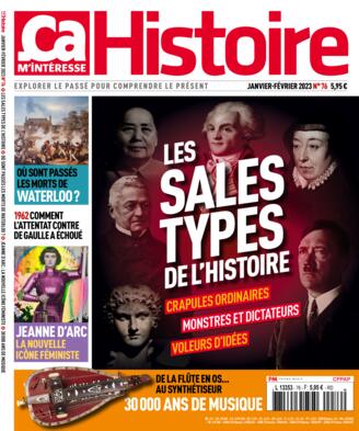 Couverture du magazine "Ca M'Intéresse Histoire" n°76