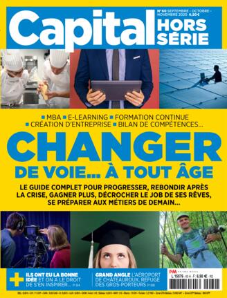 Couverture du magazine "Capital Hors-Série" n°60