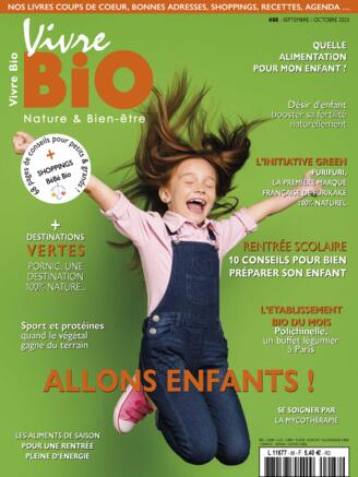 Couverture du magazine "Vivre Bio" n°88