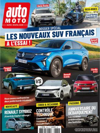 Couverture du magazine "Auto Moto Magazine" n°335