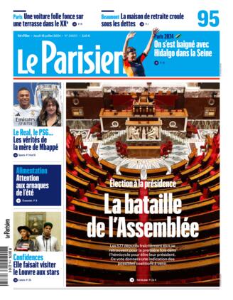 Couverture du magazine "LE PARISIEN 95" n°20240718