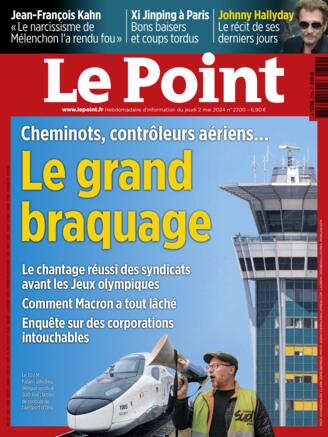 Couverture du magazine "Le Point" n°2700