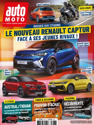 Couverture du magazine "Auto Moto Magazine" n°333