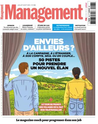 Couverture du magazine "Management" n°296