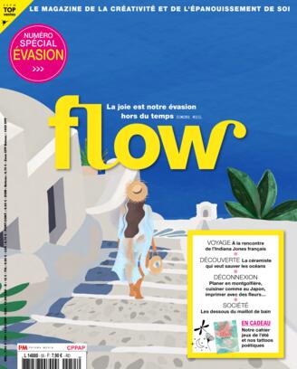 Couverture du magazine "Flow" n°55