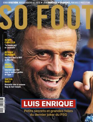 Couverture du magazine "So Foot" n°209