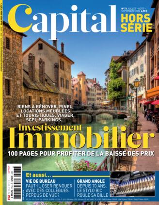 Couverture du magazine "Capital Hors-Série" n°73