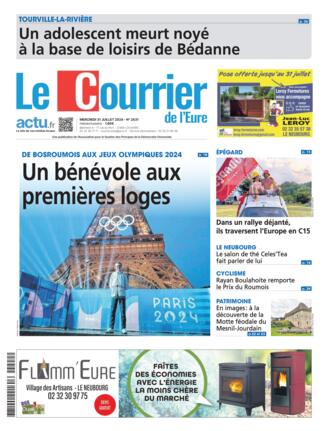 Couverture du magazine "Le Courrier de L'Eure" n°20240731