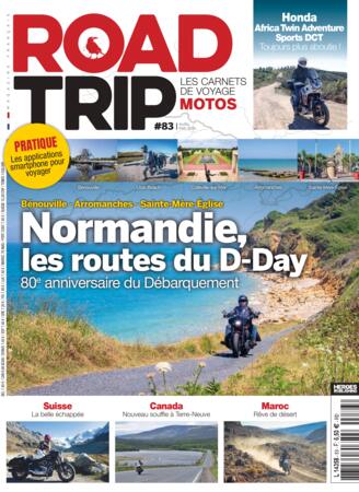 Couverture du magazine "ROAD TRIP" n°83