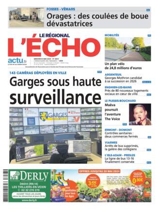 Couverture du magazine "L'Echo Le Régional" n°20240508