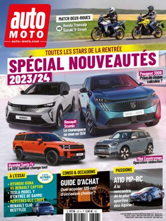 Couverture du magazine "Auto Moto Magazine" n°327