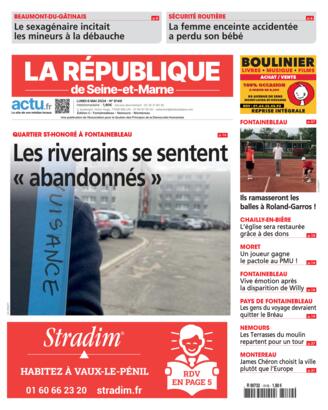 Couverture du magazine "La République de Seine-et-Marne C" n°20240506