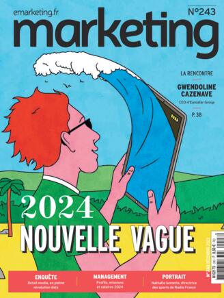 Couverture du magazine "Marketing" n°243