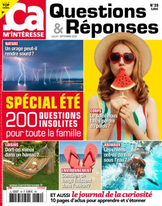 Couverture du magazine "Ça M’intéresse Question Réponse" n°39