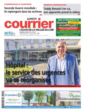 Couverture du magazine "Le Petit Courrier L'Écho de la Vallée de Loir : Édition Petit Co" n°20240426