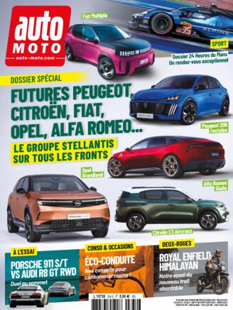 Couverture du magazine "Auto Moto Magazine" n°334