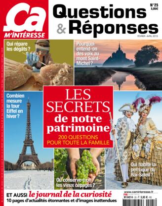 Couverture du magazine "Ca M'Intéresse Questions Et Réponses" n°25