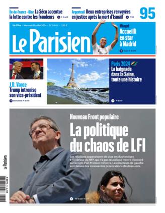 Couverture du magazine "LE PARISIEN 95" n°20240717