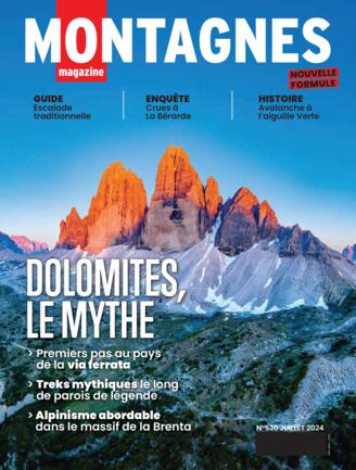 Couverture du magazine "MONTAGNES MAGAZINE" n°530