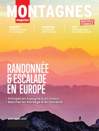 Couverture du magazine "MONTAGNES MAGAZINE" n°527