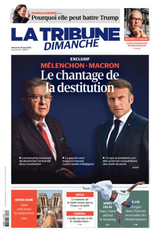 Couverture du magazine "La Tribune Dimanche" n°46