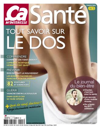 Couverture du magazine "Ca M'Intéresse Santé Bien être" n°3