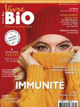 Couverture du magazine "Vivre Bio" n°89