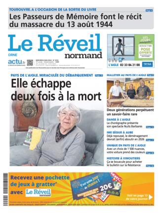 Couverture du magazine "Le Réveil Normand : Orne" n°20240508
