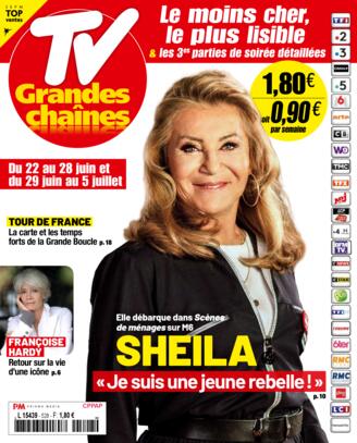 Couverture du magazine "Tv Grandes Chaines" n°528