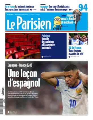 Couverture du magazine "LE PARISIEN 94" n°20240710