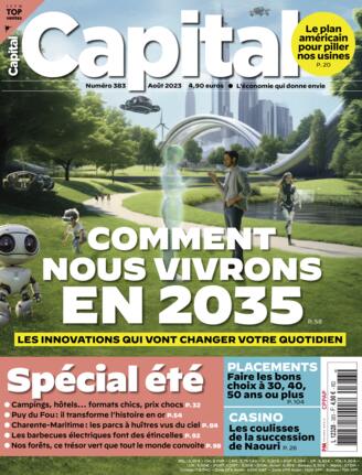 Couverture du magazine "Capital" n°383