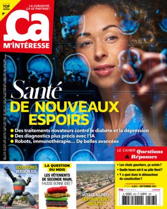 Couverture du magazine "Ca M'Intéresse" n°523