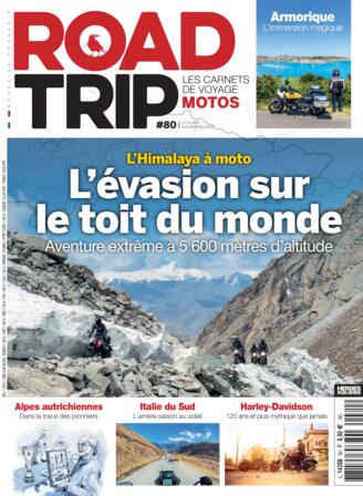 Couverture du magazine "ROAD TRIP" n°80