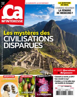 Couverture du magazine "Ca M'Intéresse" n°514