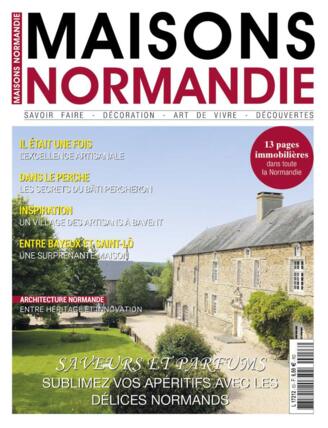 Couverture du magazine "Maisons Normandie" n°53