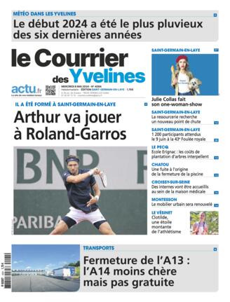 Couverture du magazine "Le Courrier des Yvelines Saint Germain" n°20240508